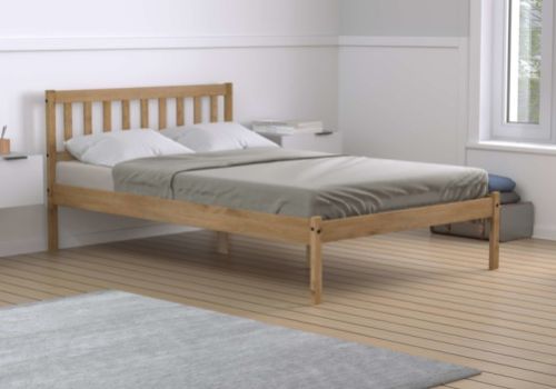 Birlea Lisbon 4ft Small Double Pine Wooden Bed Frame