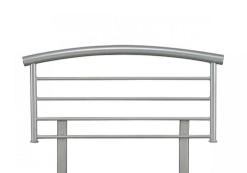 STORE CLEARANCE Brennington 3ft Single Silver Metal Headboard