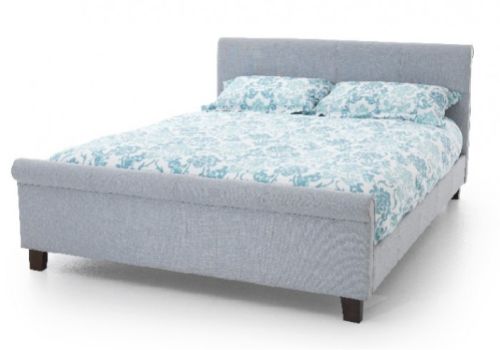 Serene Hazel 6ft Super Kingsize Ice Fabric Bed Frame