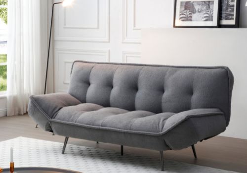 Limelight Remi Sofa Bed In Grey Fabric