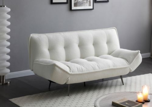 Limelight Remi Sofa Bed In Cream Fabric