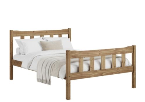 LPD Havana 5ft Kingsize Pine Wooden Bed Frame