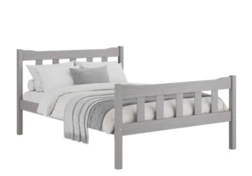 LPD Havana 4ft6 Double Grey Wooden Bed Frame