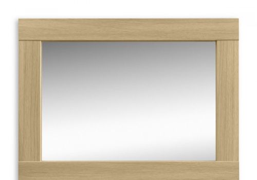 Julian Bowen Stockholm Oak Wooden Wall Mirror