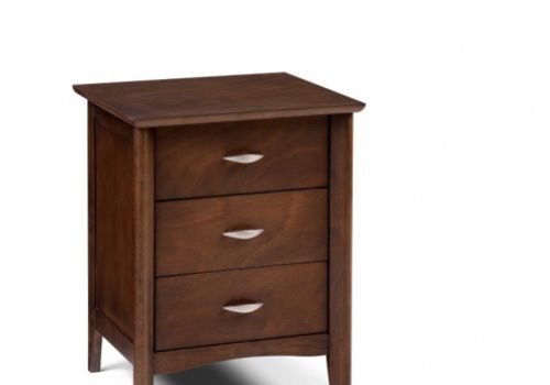 Julian Bowen Minuet Wenge 3 Drawer Bedside