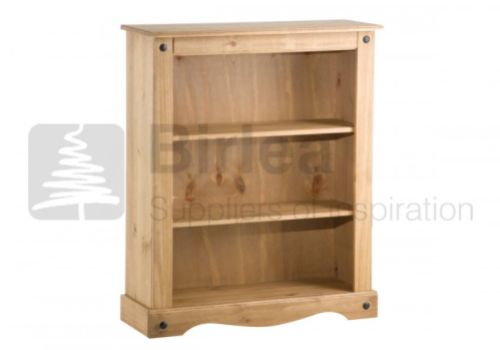 Birlea Corona Pine Low Bookcase