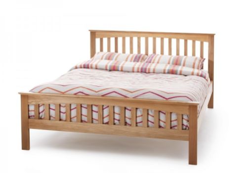 Serene Windsor 4ft6 Double Oak Bed Frame