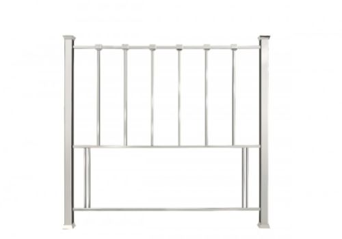 Bentley Designs Madison 4ft6 Double Nickel Metal Headboard