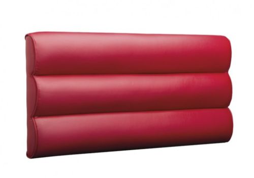 STORE CLEARANCE Marta 4ft Small Double Red Faux Leather Headboard
