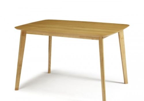 STORE CLEARANCE Serene Westminster Medium Size Oak Finish Dining Table