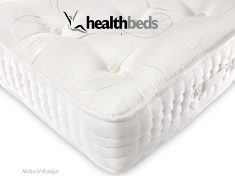 Healthbeds Natural Superior 3000 2ft6 Small Single Divan Bed
