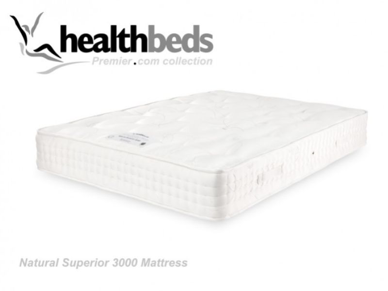 Healthbeds Natural Superior 3000 2ft6 Small Single Divan Bed