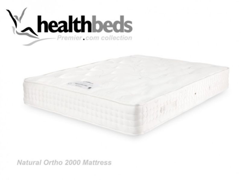 Healthbeds Natural Ortho 2000 2ft6 Small Single Mattress