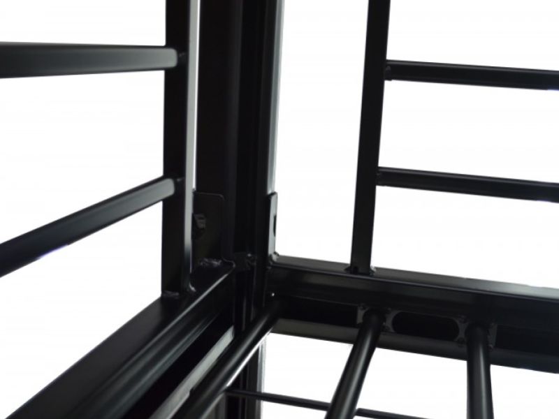 Metal Beds 3ft Single Black Metal No Bolt Bunk Bed