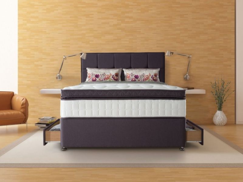 Sealy Puglia 2600 Pocket 4ft6 Double Divan Bed