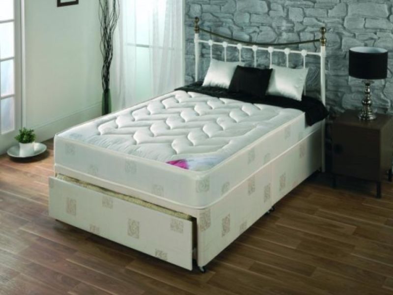 Repose Milan 4ft Small Double Divan Bed