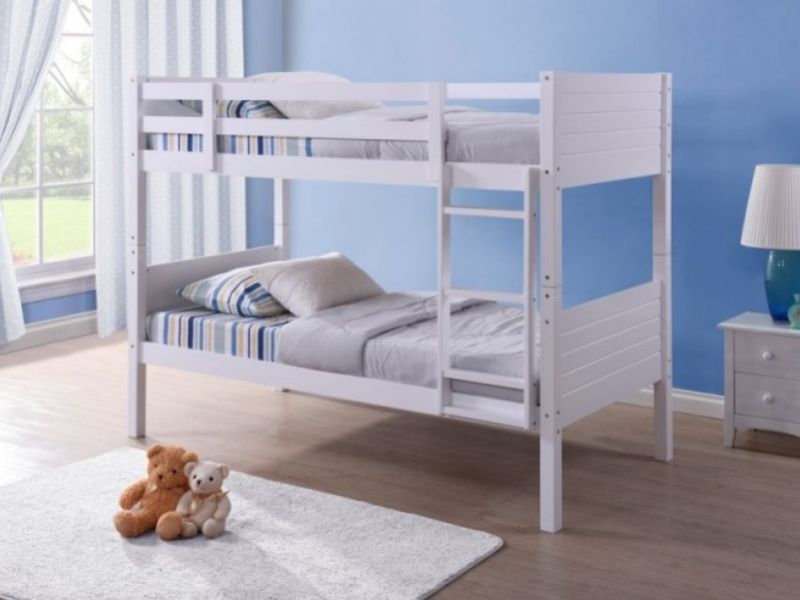 Birlea Dakota 3ft Single White Wooden Bunk Bed