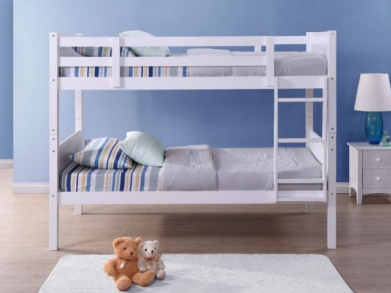 Birlea Dakota 3ft Single White Wooden Bunk Bed