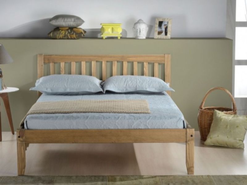 Birlea Porto 4ft Small Double Pine Wooden Bed Frame