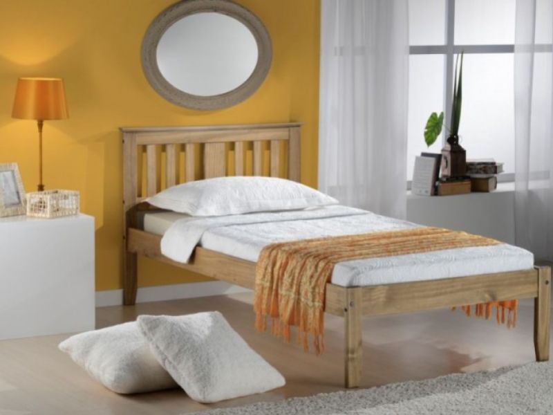 Birlea Salvador 3ft Single Pine Wooden Bed Frame