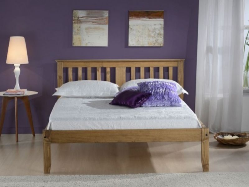 Birlea Salvador 4ft Small Double Pine Wooden Bed Frame