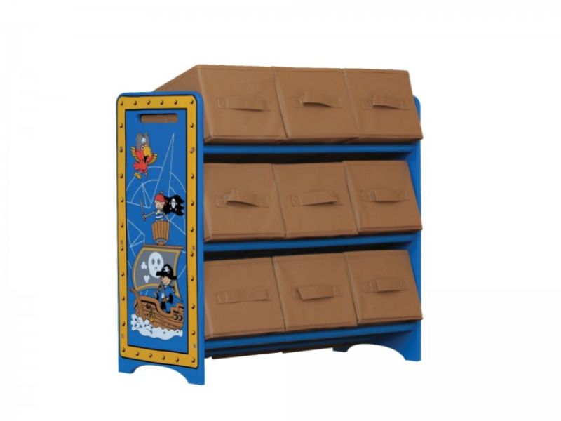 Kidsaw Pirate 9 Bin Storage Unit