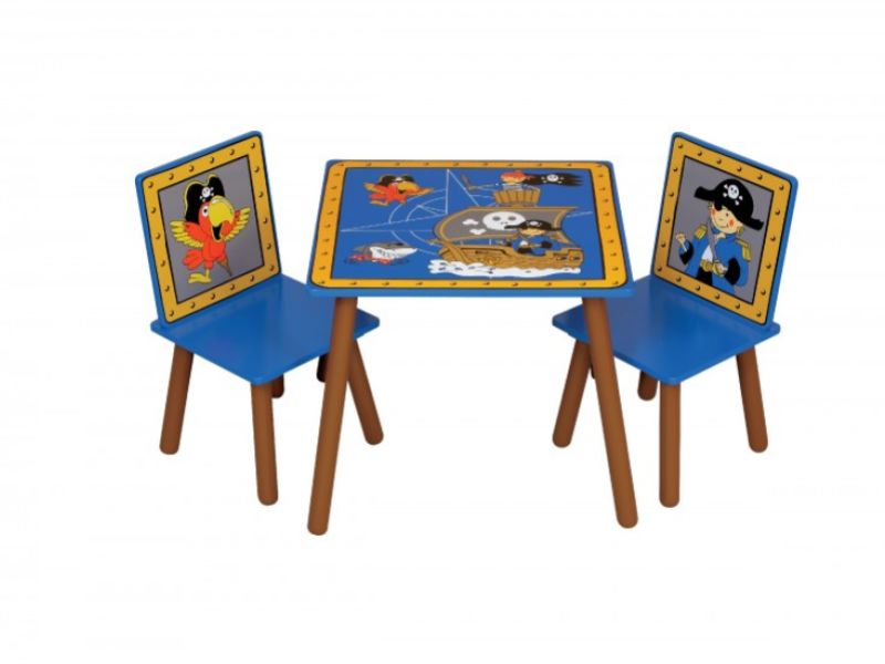 Kidsaw Pirate Table And 2 Chairs