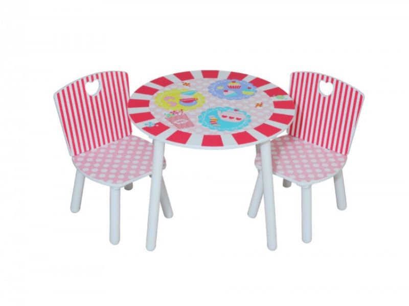 Kidsaw Patisserie Table And 2 Chairs