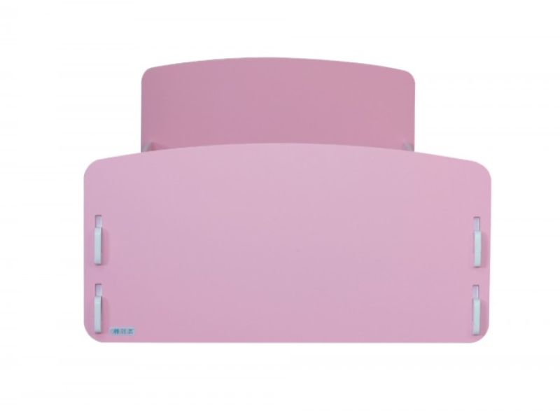 Kidsaw Pink And White Junior Bed Frame