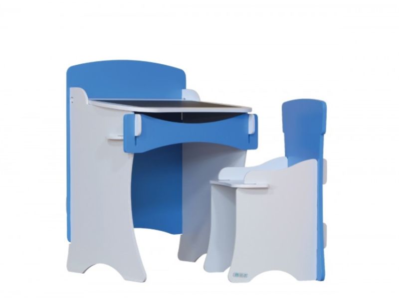 Kidsaw Blue Fun Desk and Chair