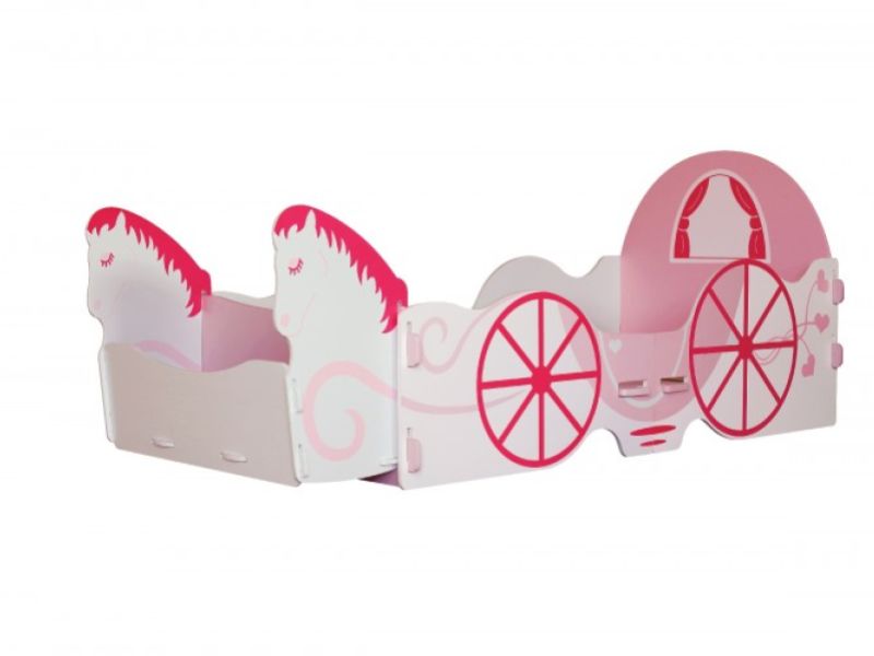 Kidsaw Princess Carriage 3ft Single Fun Bed Frame