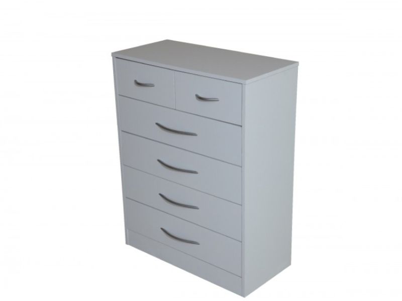 Kidsaw Arctic Hare White Chest Of Drawers