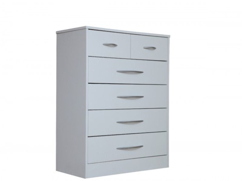 Kidsaw Arctic Hare White Chest Of Drawers