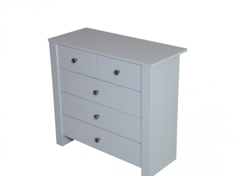 Kidsaw Arctic Fox White Chest Of Drawers