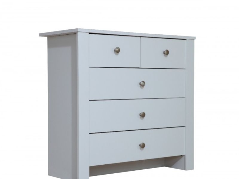 Kidsaw Arctic Fox White Chest Of Drawers