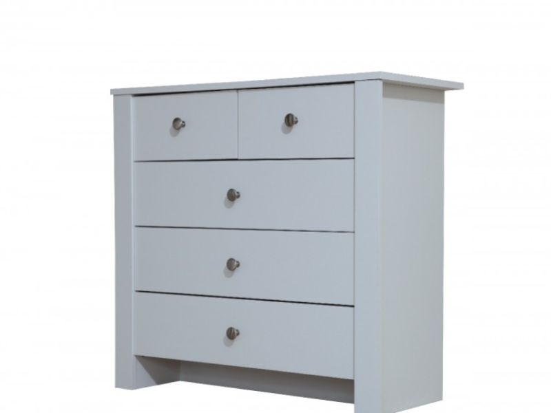 Kidsaw Arctic Fox White Chest Of Drawers