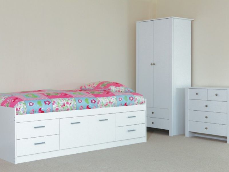 Kidsaw Arctic Fox White Chest Of Drawers