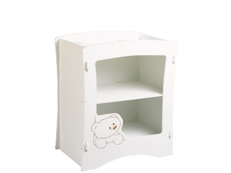 Kidsaw White Wooden Cub Baby Changer