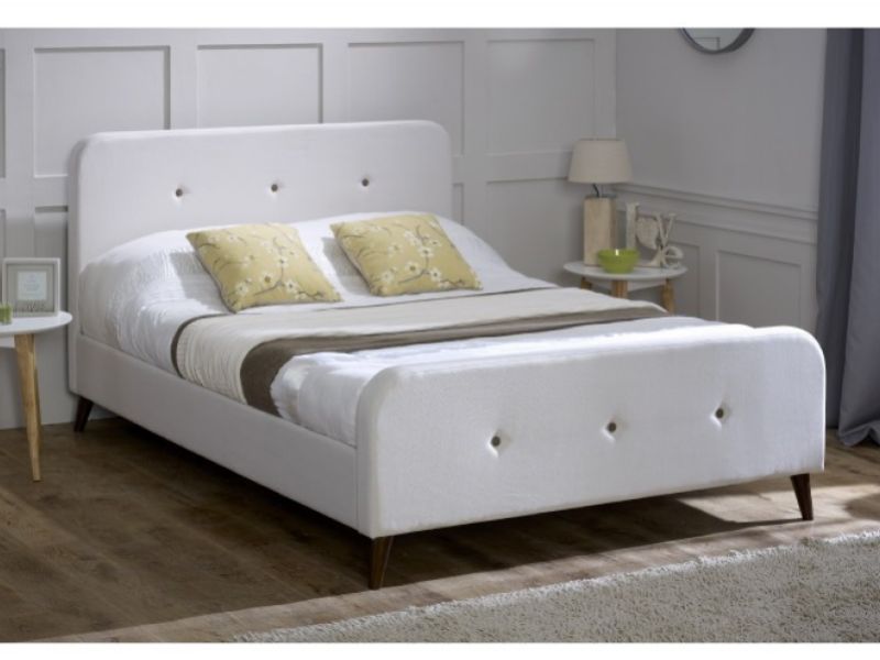 Limelight Tucana 5ft Kingsize Ecru Fabric Bed Frame