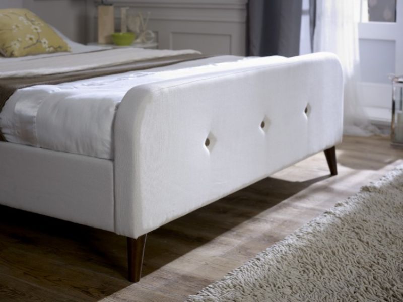 Limelight Tucana 5ft Kingsize Ecru Fabric Bed Frame