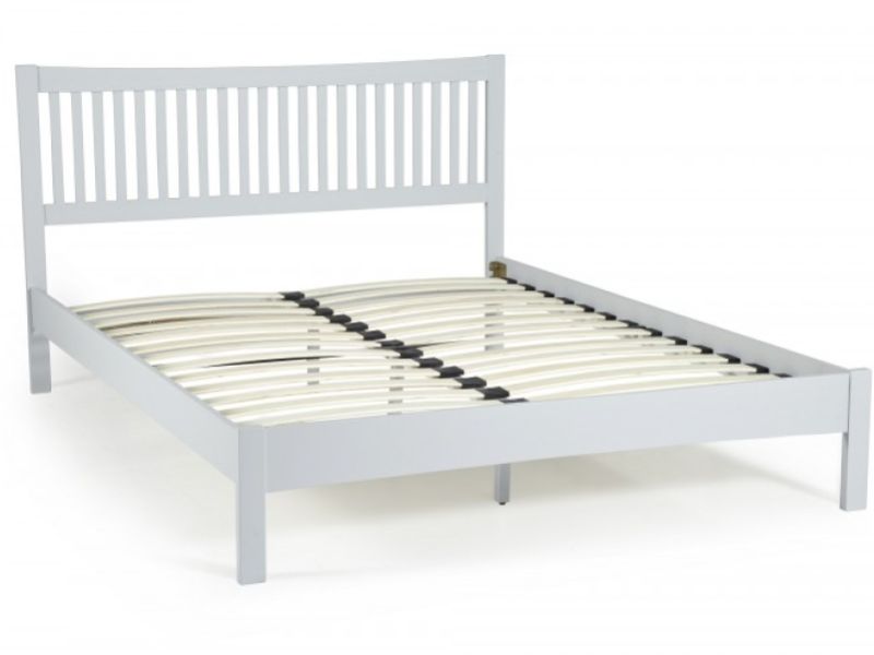Serene Mya Grey 4ft Small Double Wooden Bed Frame