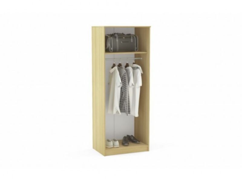 Birlea Cannes Wardrobe Oak and White