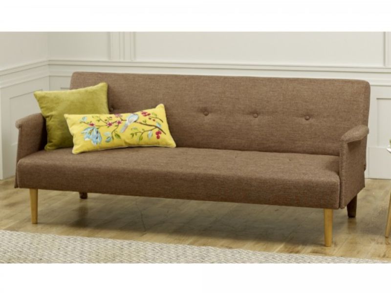 Limelight Vega Brown Sofa Bed