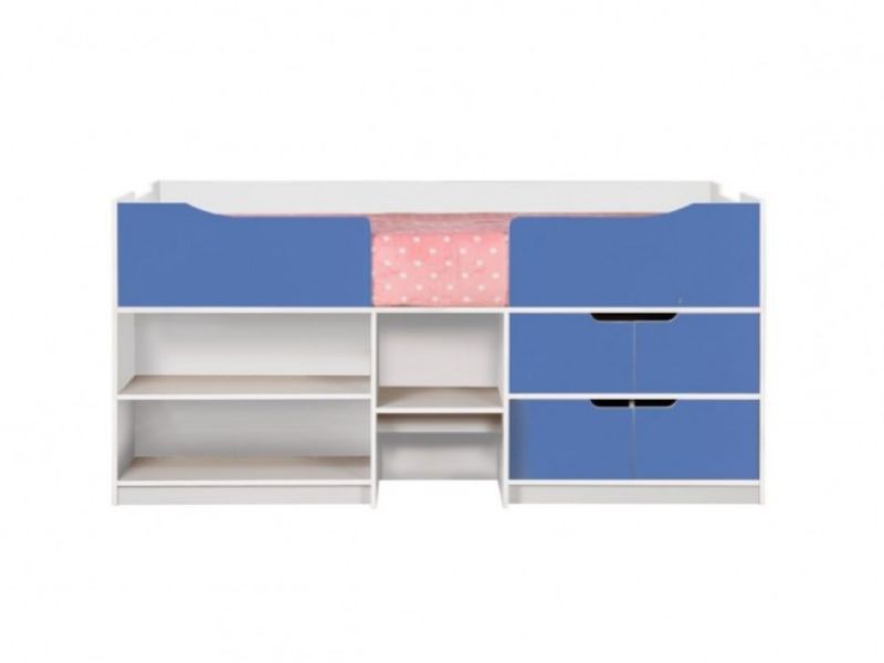 Birlea Paddington Cabin Bed White and Blue