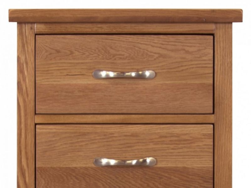 GFW Bowthorpe Oak 5 Drawer Chest