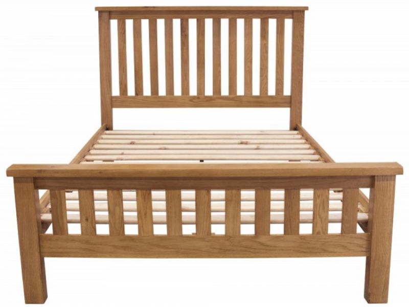 GFW Bowthorpe 5ft Kingsize Oak Bed Frame