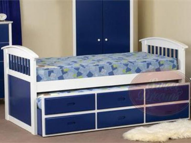 Sweet Dreams Ruby Blue Captains Bed