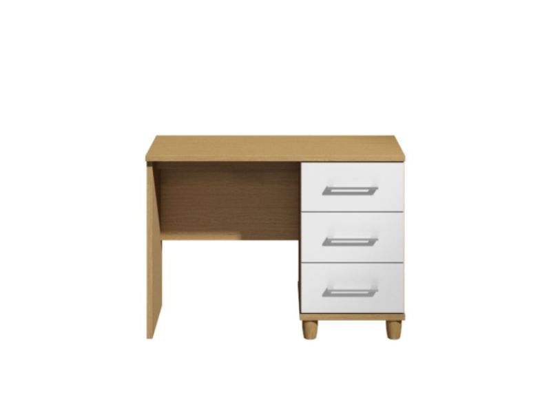 KT Halo Gloss White Dressing Table