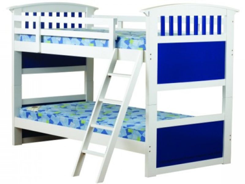 Sweet Dreams Ruby Blue Wooden Bunk Bed