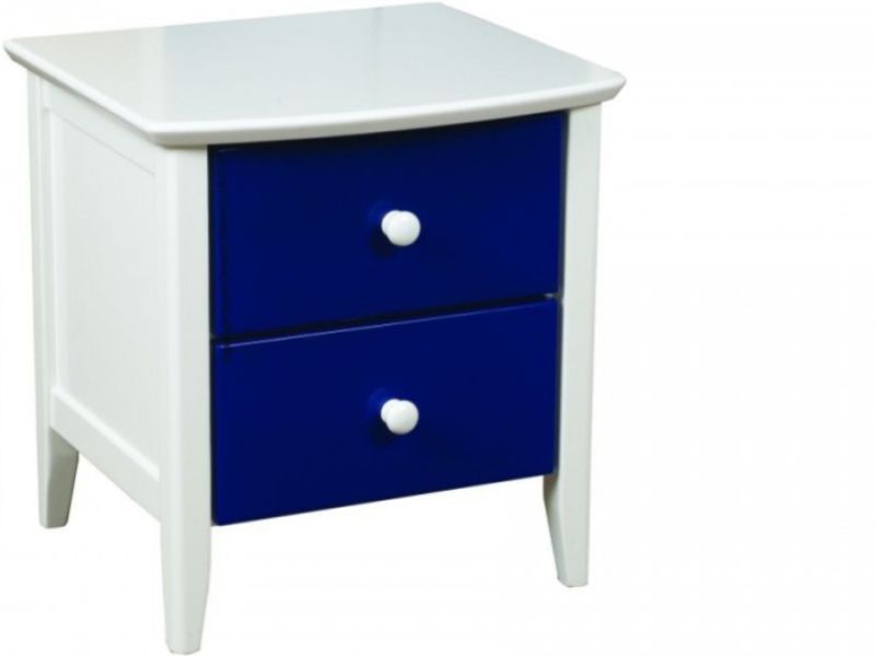 Sweet Dreams Ruby Blue 2 Drawer Bedside